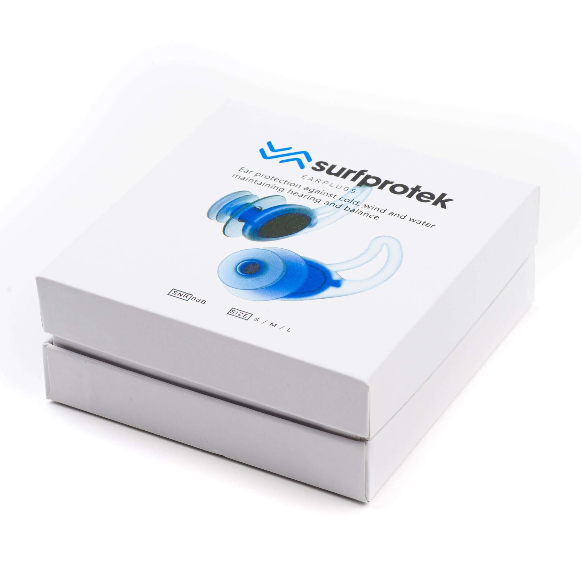 Packaging for surfprotek ear plugs
