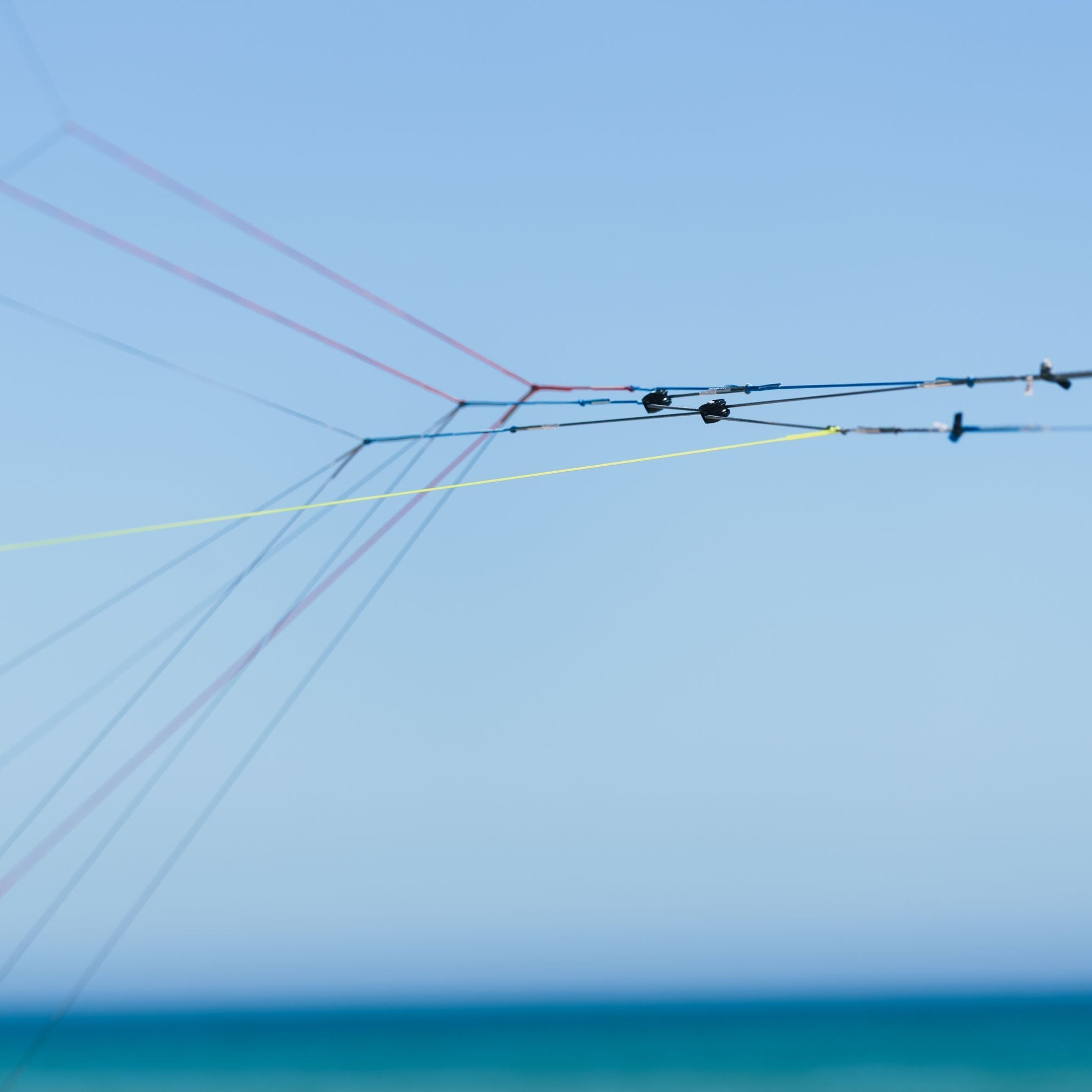 The Ozone Chrono V4 kitesurfing kite.