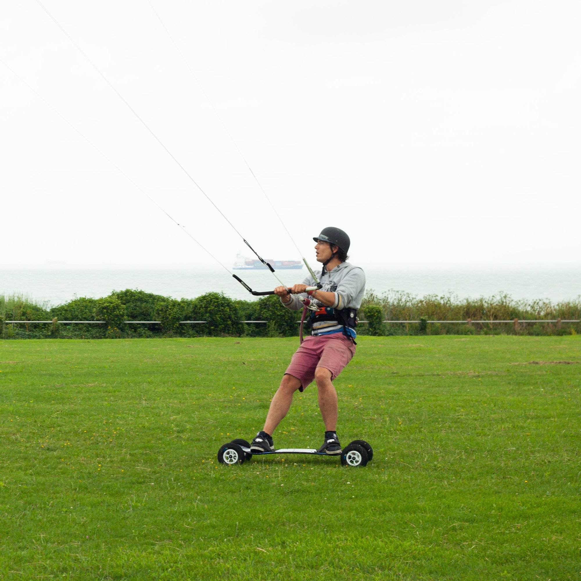 Landboarding, Kite, Lesson