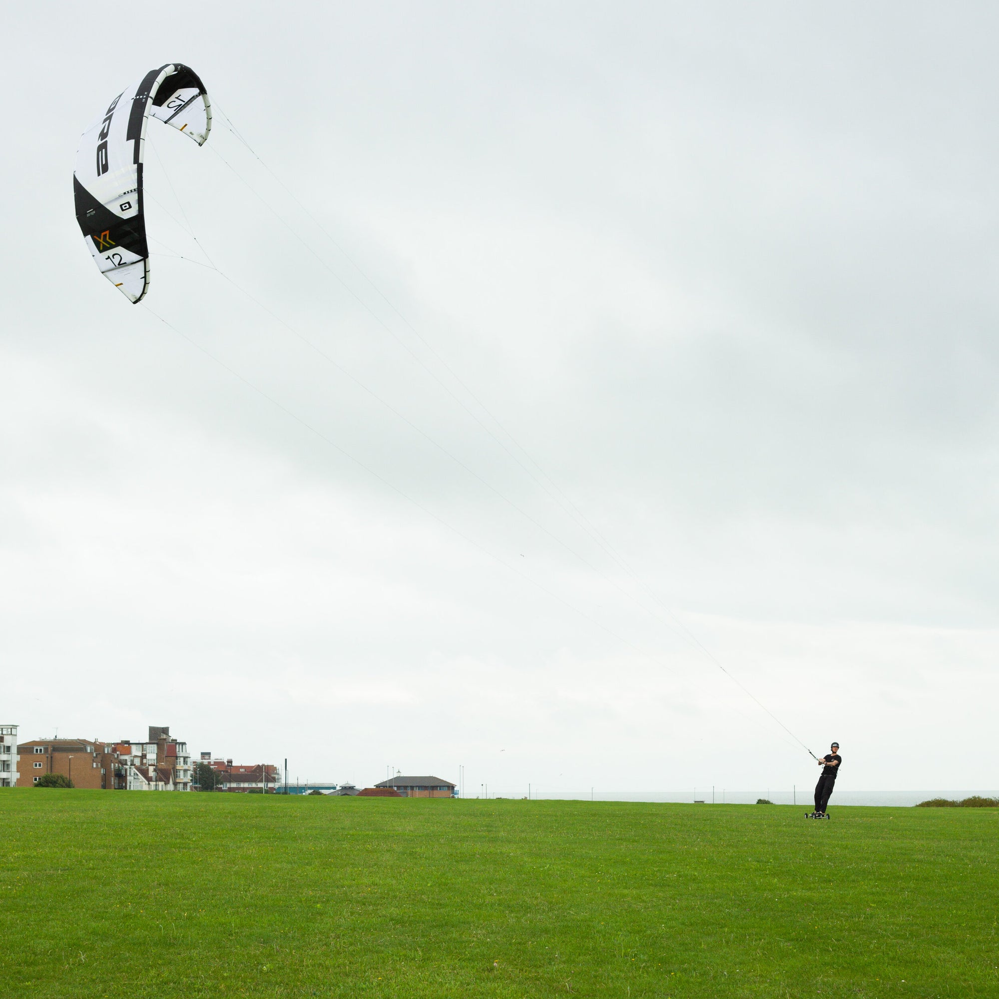 Landboarding, Kite, Lesson