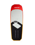 Front view of the Ozone Apex V1 kitesurfing foil board on a white background.